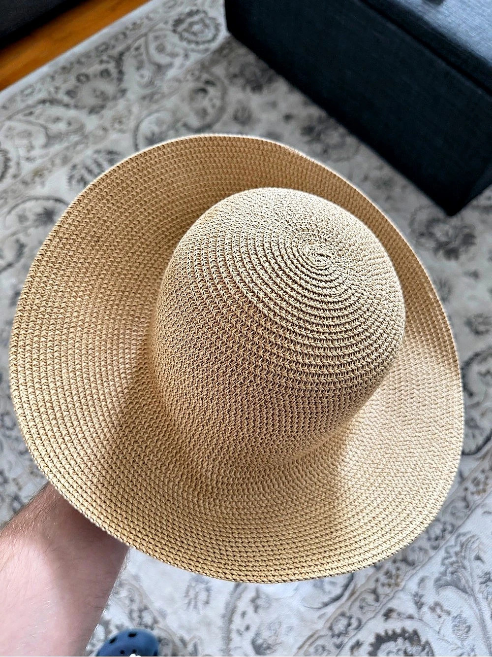 Magid Hats Woven Wide Brim Hat in Brown Like New